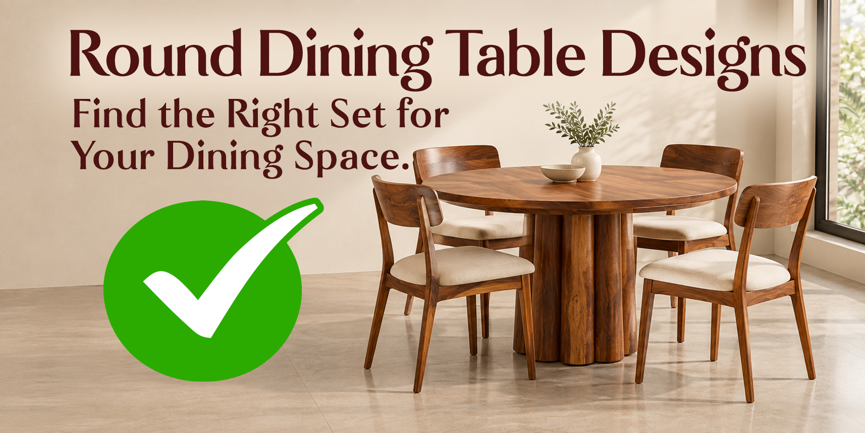 Round Dining Table Designs: Find the Right Set for Your Dining Space